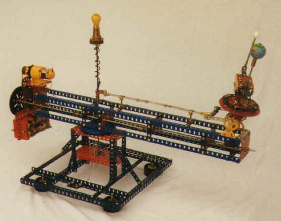 Orrery Meccano Magazine April 1973 Below is my very first attempt at 