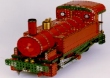 Photograph of original Fell Locomotive & model